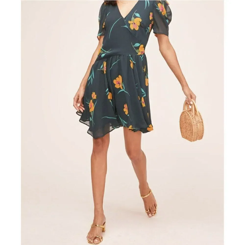 NWT! ASTR The Label Asymmetrical Floral Dress